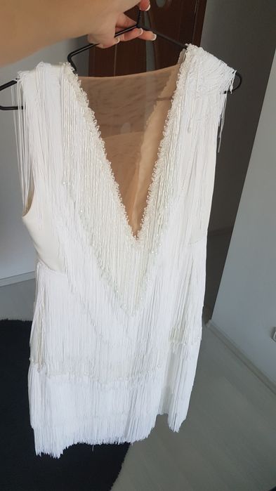 Rochie cusuta manual