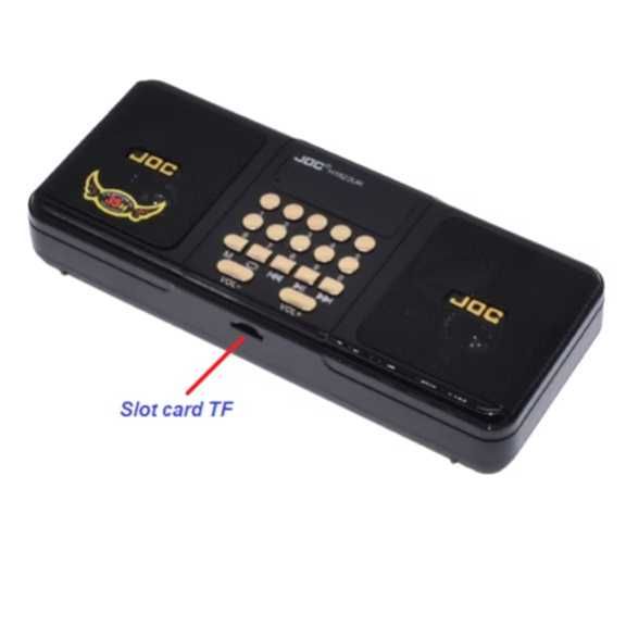 Стерео FM радио JOC H1822BT Bluetooth колони, USB, SD карта акумулатor