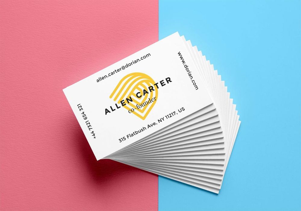 Визитки от 12тг.