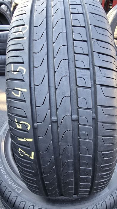 2 anvelope vară Pirelli 215/45/18 -6 mm
