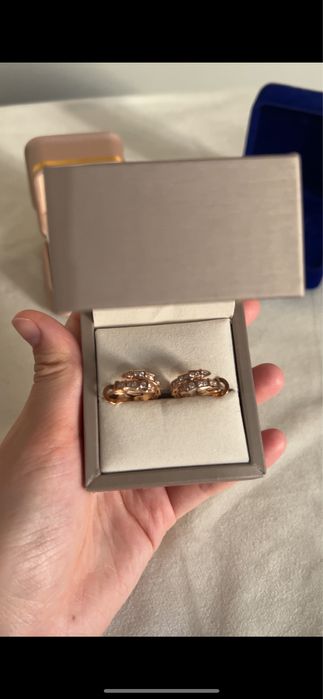 Bulgari serpenti серьги