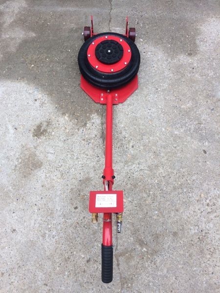 Cric Pneumatic Perna Aer vulcanizare 2,5 tone cu inaltator