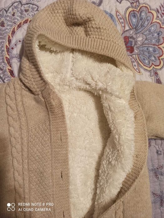 Комбенизон вязаный детский