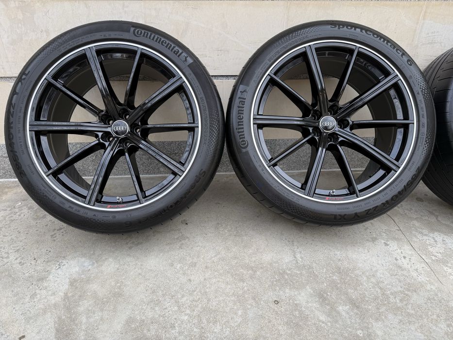 Оригинални джанти 22 цола AUDI SPORT Q7 SQ7 SQ8 RSQ Ауди Кю 8 RS6 BBS Audi SPORT RS6 летни гуми 285/40R22 Q8 MTM ABT 22 цола 5Х112 speedline original