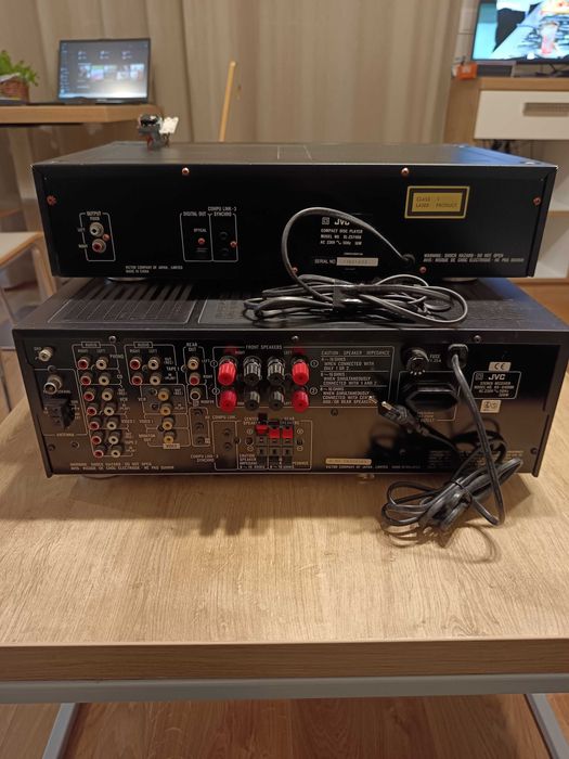 Ресийвър JVC RX-816R, CD player JVC XL-Z574