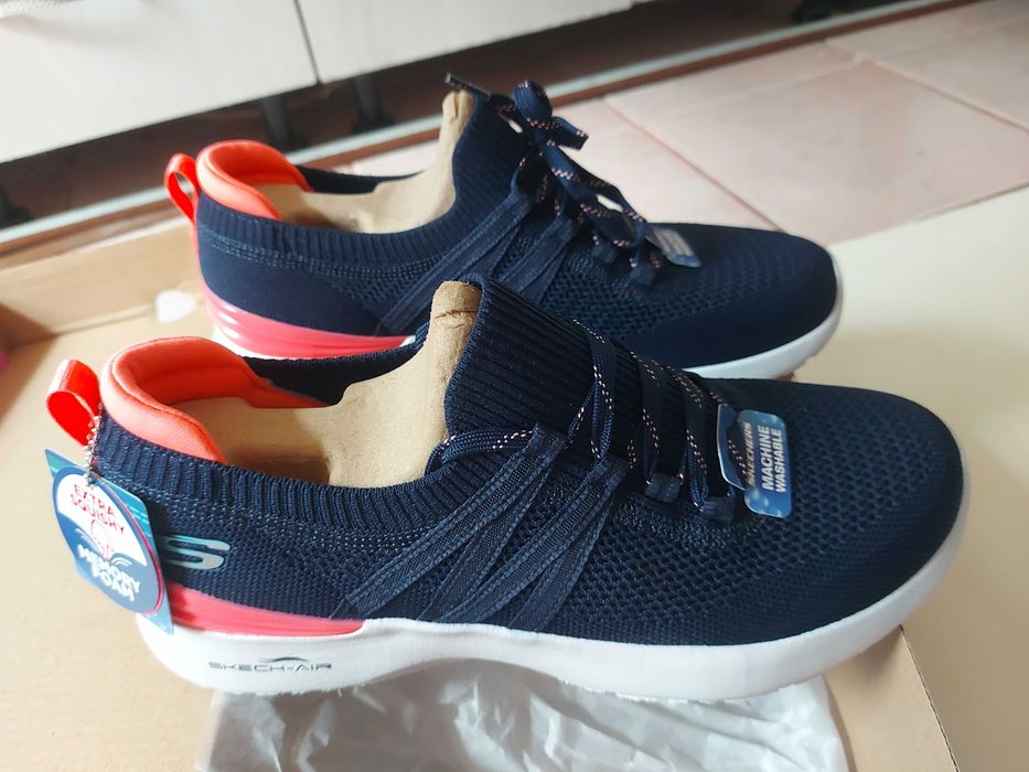 vand Pantofi dama sport 149750 bleumarin, Skechers, 41 EU