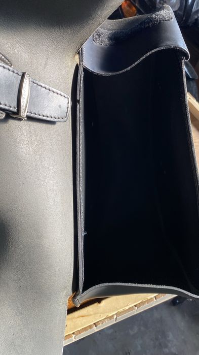 Coburi /Genti moto laterale din piele