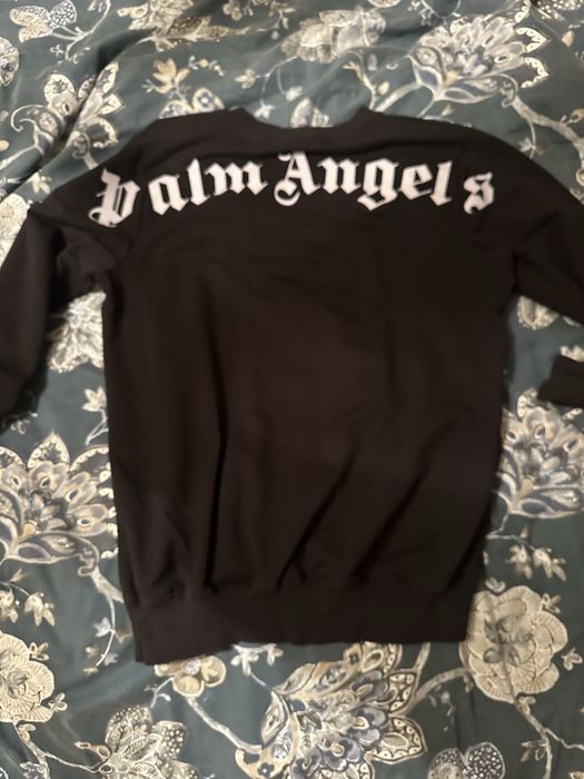Palm angels мъжка черна блуза