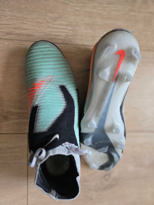 Nike Phantom 6 Elite FG High Chrome Black бутонки