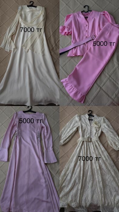 Продам платья отличного качества, цена от 2000 тг
