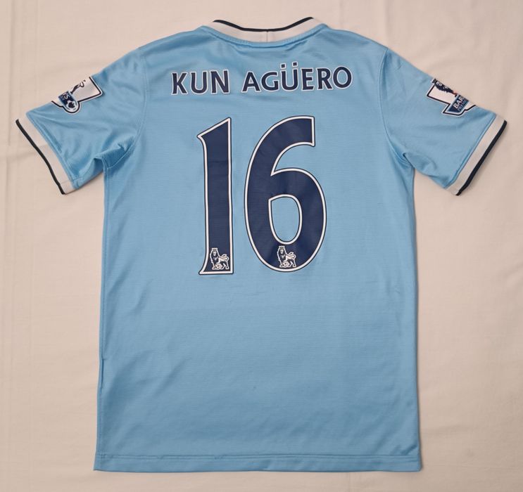 Nike DRI-FIT Manchester City #16 kun Aguero Home Jersey ръст 147-158см
