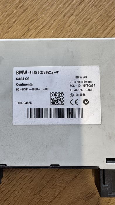BMW CAS4 GS Модул f01 f10 f07