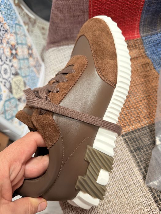 Мъжки кецове Hermes 41  размер естествена кожа