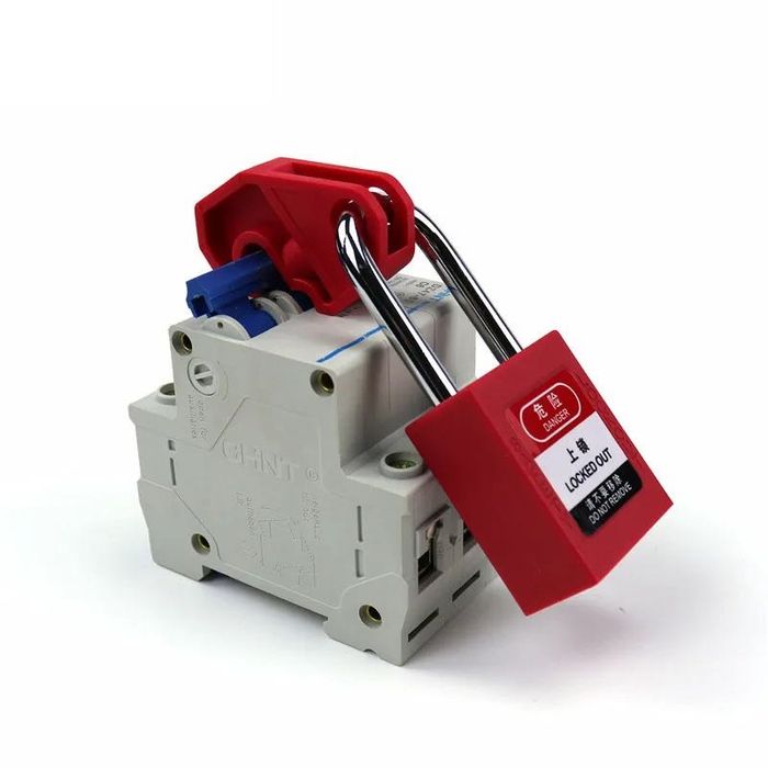 Kit blocare electrice electricieni LOTO siguranta MCB disjunctor