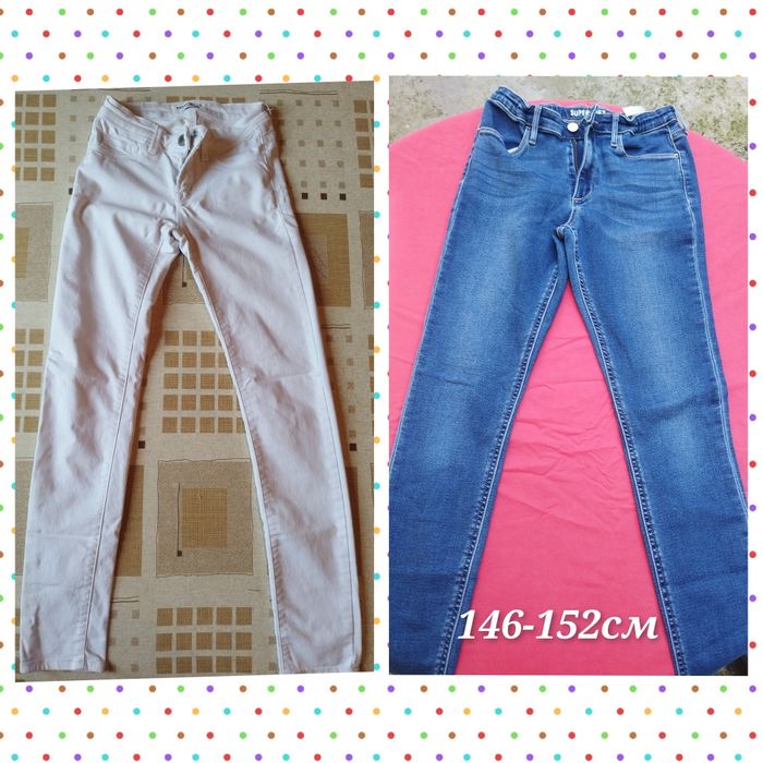 Дънки/клинове за момиче 146/152см