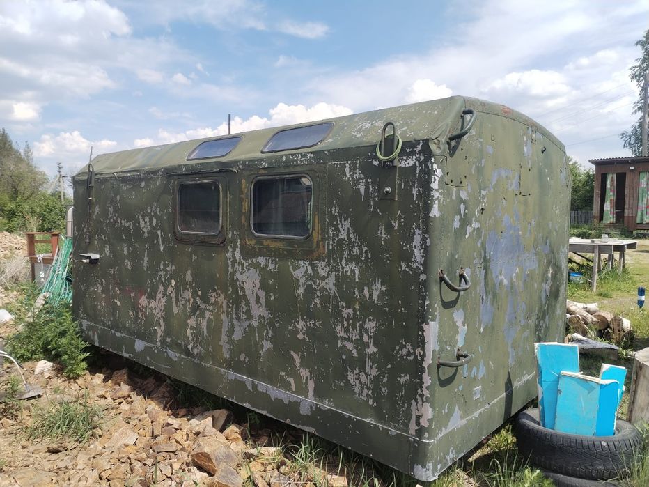 Военный вагончик