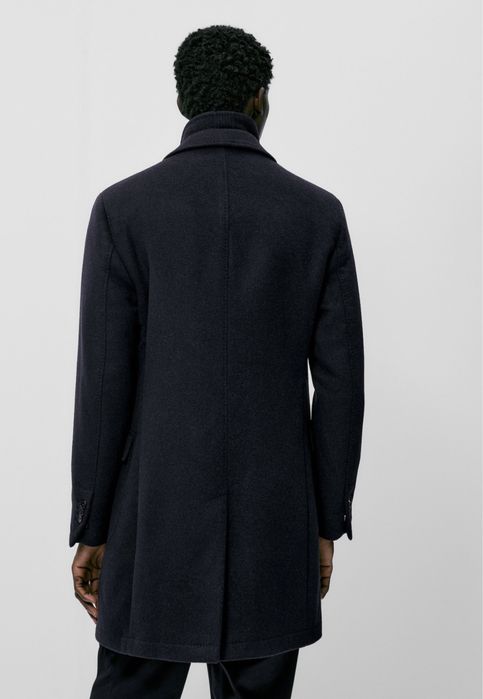 Palton Massimo Dutti din stofa de lana