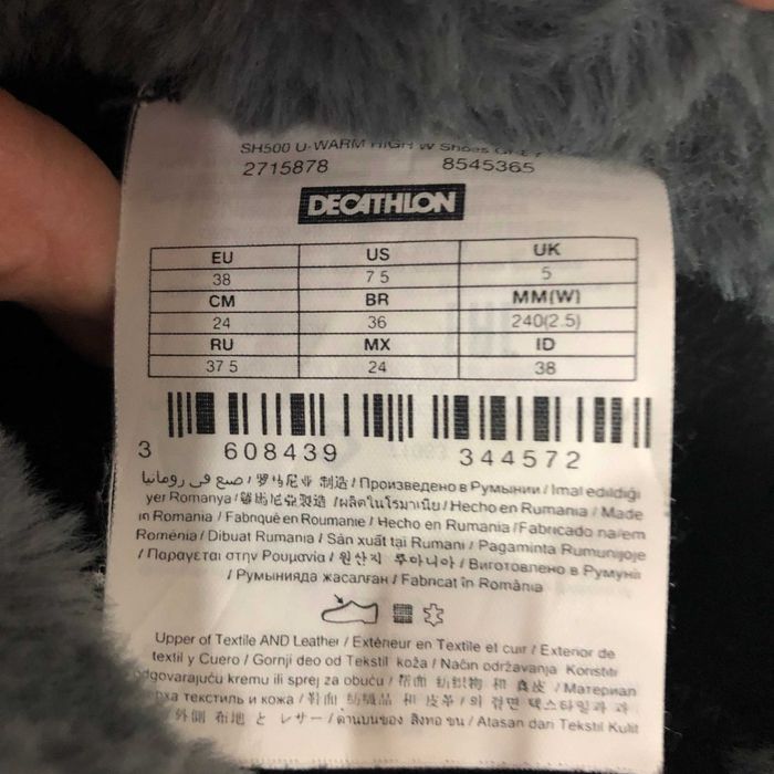 Cizme Damă / ghete inalte, Călduroase, talpă SNOWCONTACT, Impermeabile