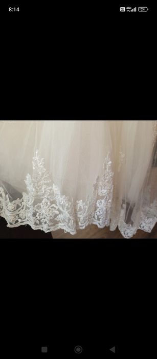 Rochie mireasa + voal mireasa