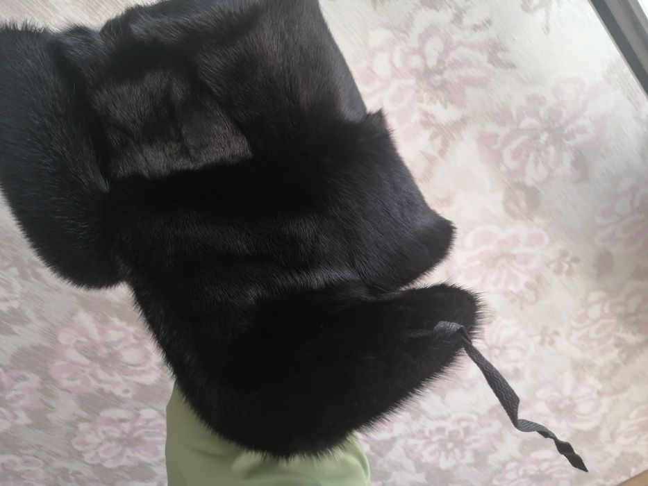 Шапка ушанка мужская