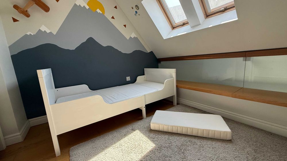Мебели за детска стая IKEA SUNDVIC, легло, гардероб, шкаф