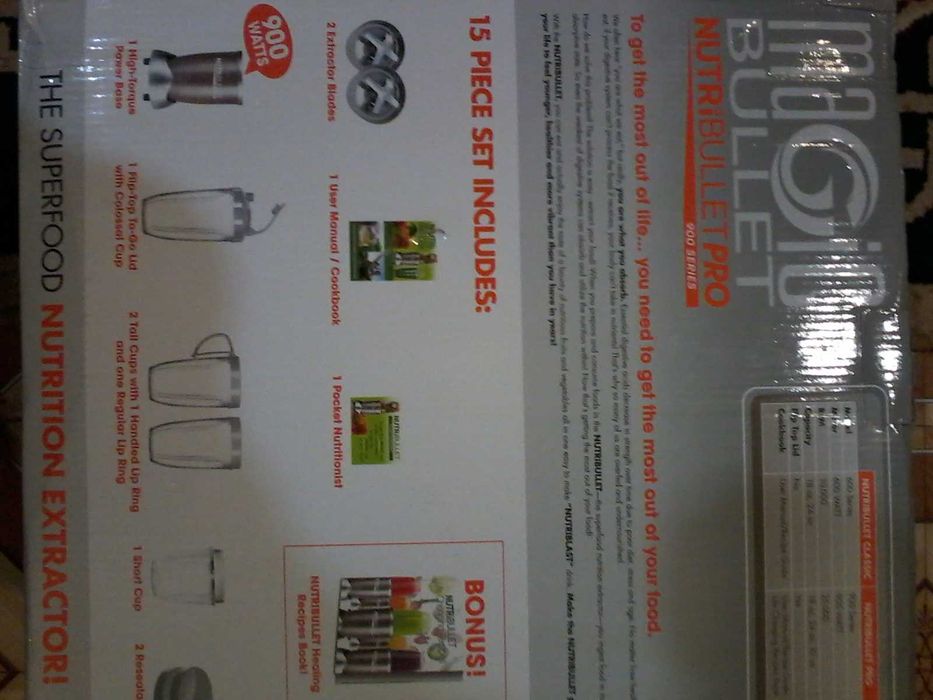 Нутрибуллеь, блендер, измельчитель