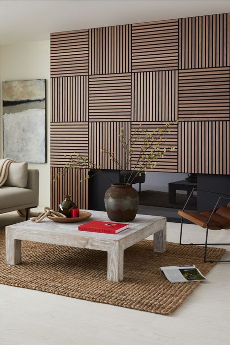 Подвесные потолки Грилято Реечный Армстронг МДФ декор панель (5)