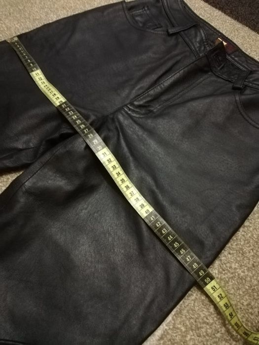 Кожаные   брюки.