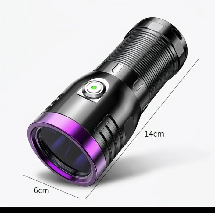 Это мощный ультрафиолетовый фонар