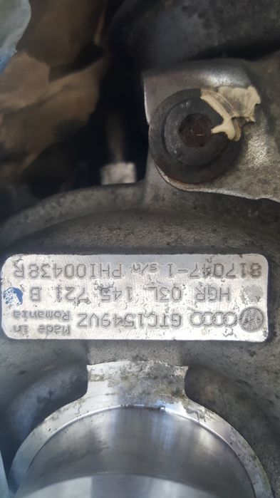 Vand turbina/turbo Audi Q 5/A4/A5/A6