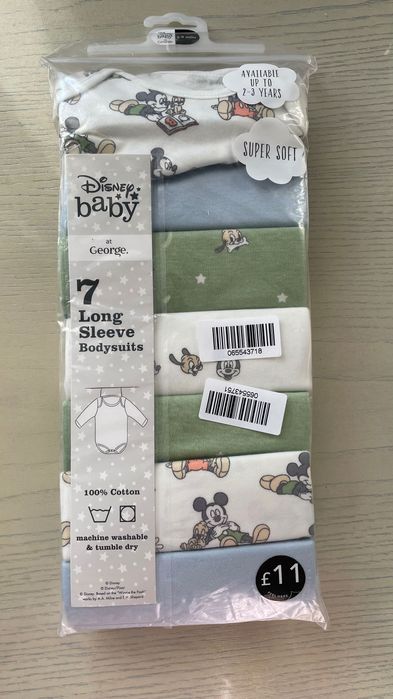 Боди с длинными рукавами