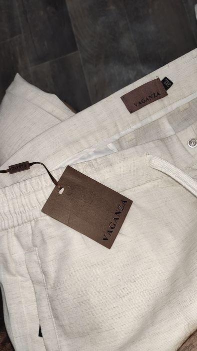 Мужские льнение штаны