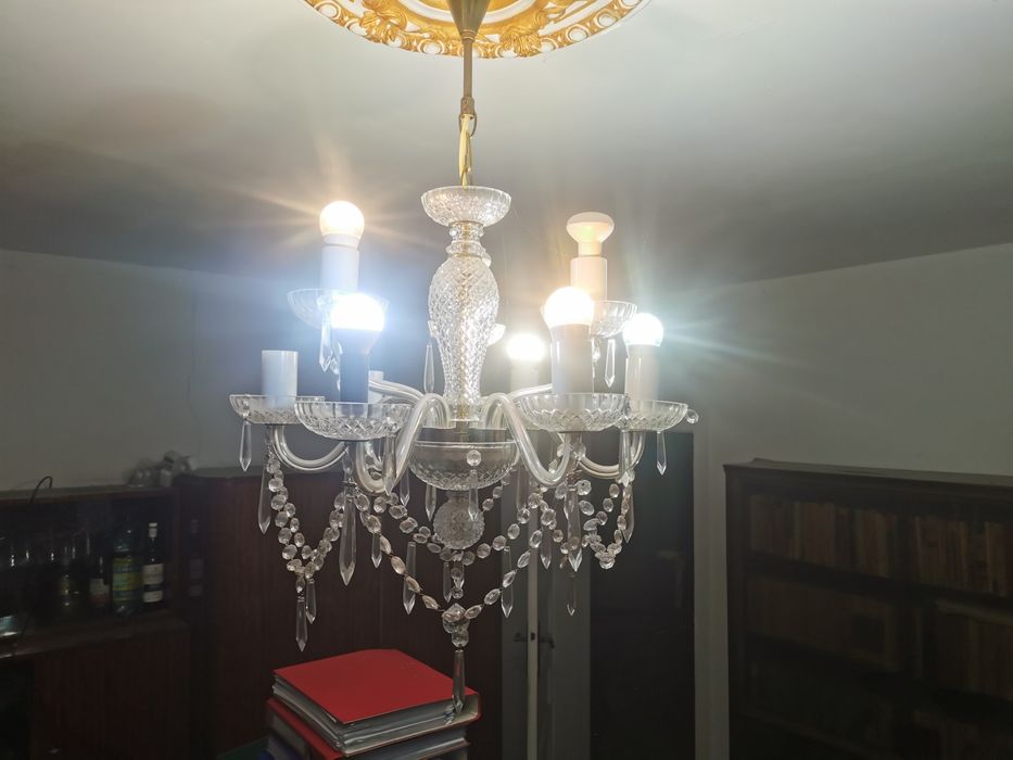 Candelabru din cristal 8 brate
