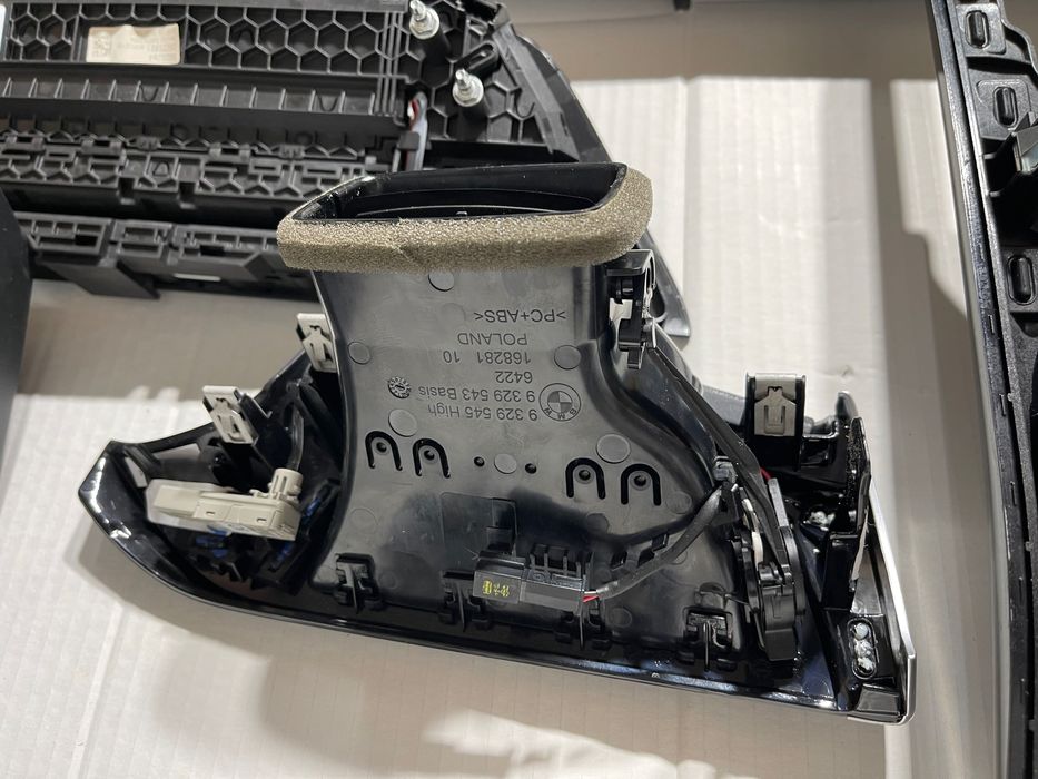 BMW 5 G trim grila ventilatie climat panel Modul încărcare Bloc lumini