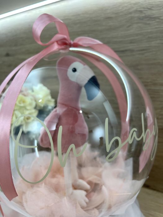 Cadou aranjament balon baby shower / botez / aniversare