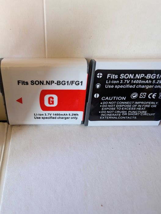 Лот от Li-ion Батерия NP-BG1/NP-FG1 и NP-BX1 за Sony