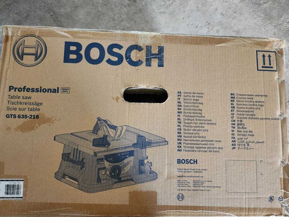 Циркулярная пила BOSCH GTS 635-216