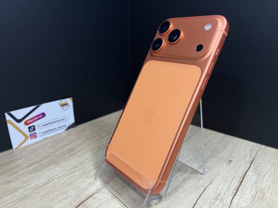 iPhone 17 Pro Max 256Gb Second-Hand 3 ani garanție, Telefoane Mures