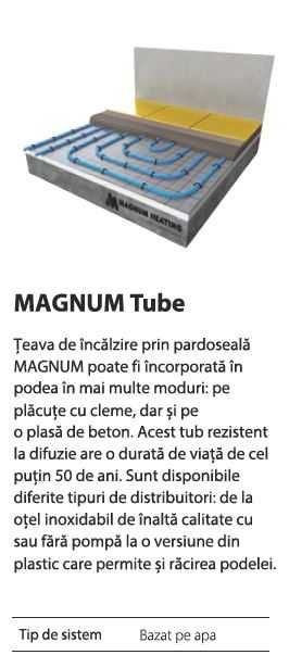 Pachet PREMIUM incalzire prin pardoseala cu agent termic