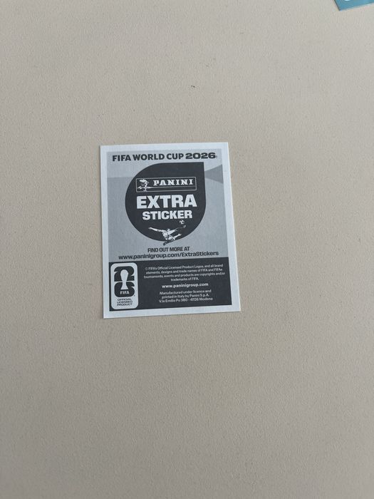Extra sticker gold Salah