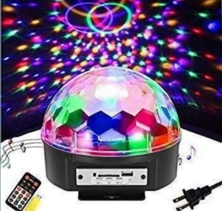 Светомузыка дискошар. Новые