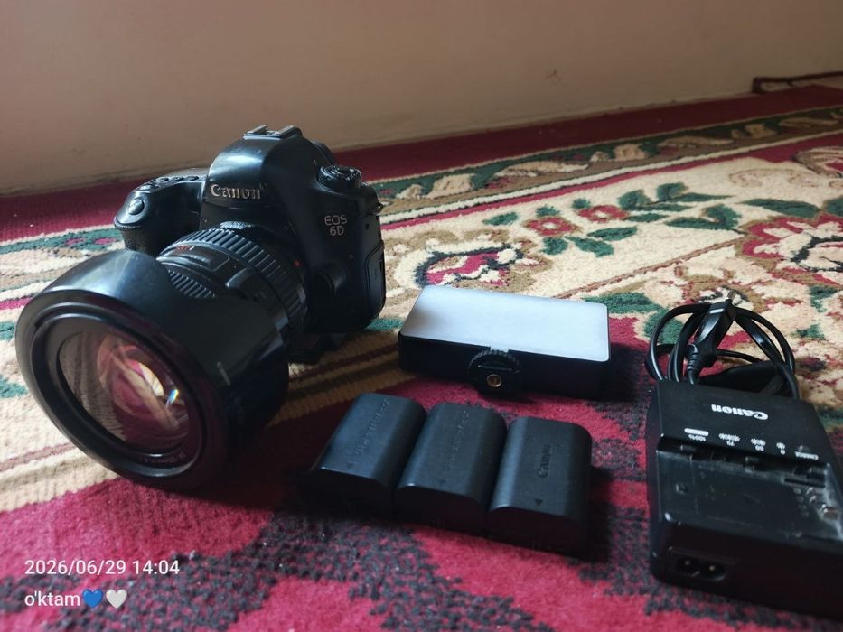 Canon 6d  camera