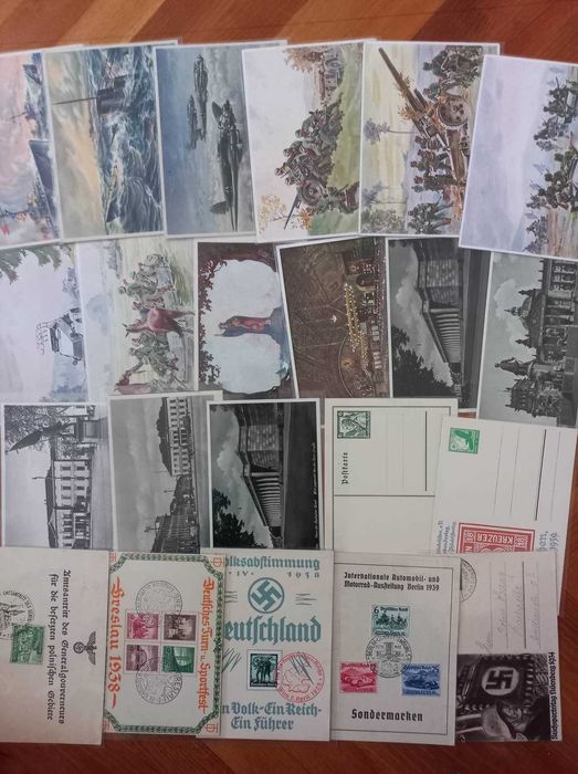 Carti postale Hitler NSDAP Germania nazista (1933-1945)