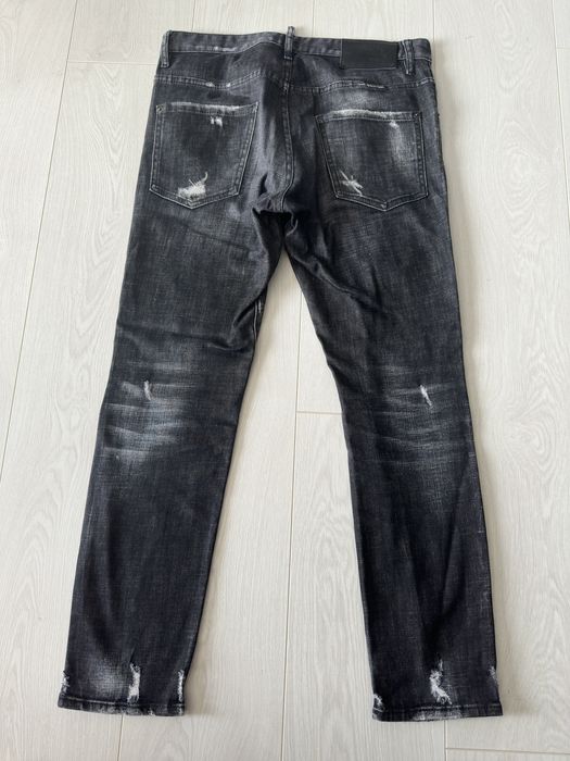 Dsquared2 черни дънки