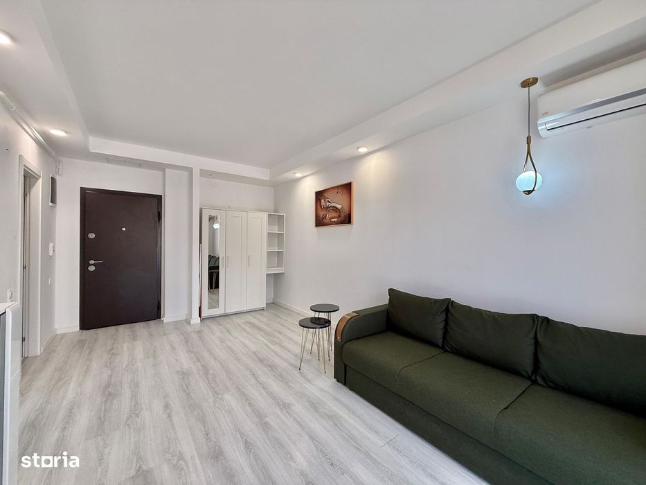 COSMOPOLIS - Apartament Tip studio cu 49 mp gradina,complet mobilat