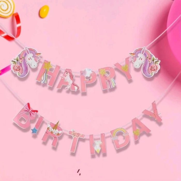 Парти сет балони Еднорог,Бонбони,Поничка,Пеперуда и ягода