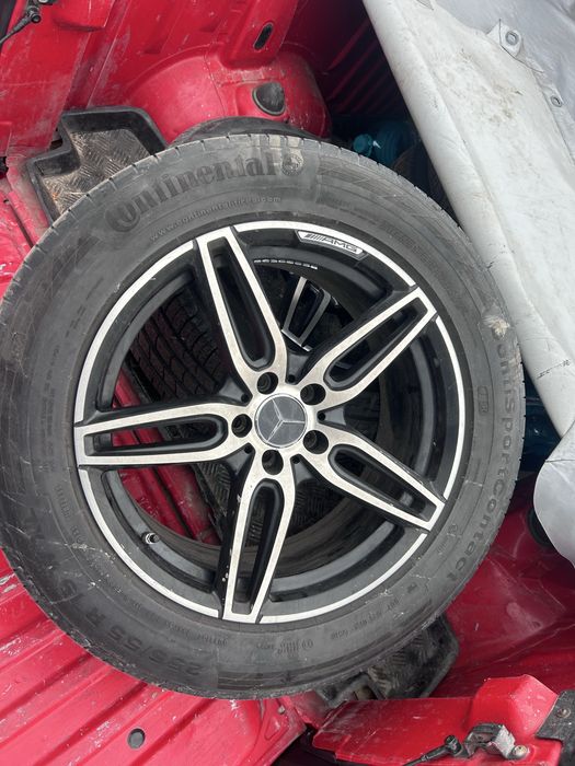 Jante Mercedes Benz*doua latimi*5x112*R19*cu anvelope vara 255 55 R19