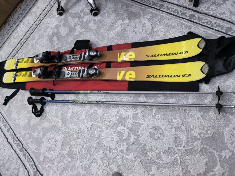 Оригинальные лыжи Salamon