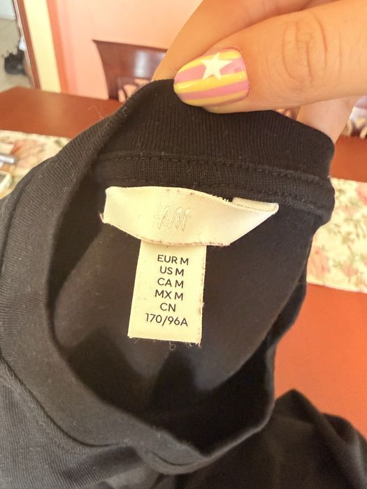 Рокля тип тениска с вталена талия H&M