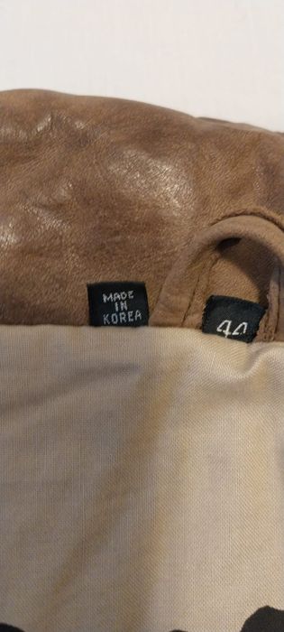 Geaca piele vintage Bomber
